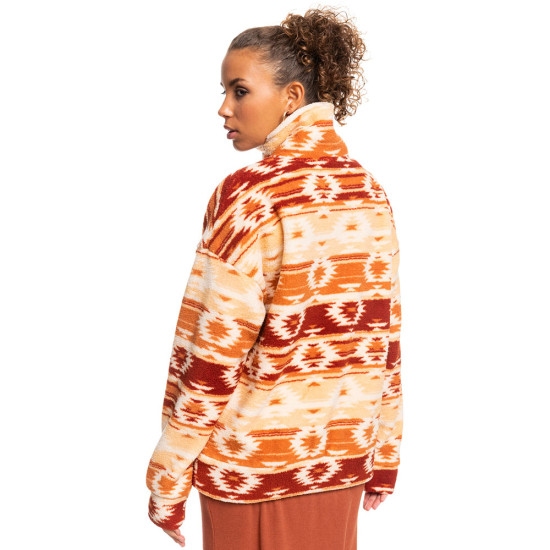 Roxy Γυναικεία μπλούζα Live Out Loud Half-Zip Pullover Fleece